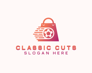 Football Shopping Bag logo design