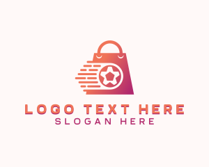 Football Shopping Bag Logo