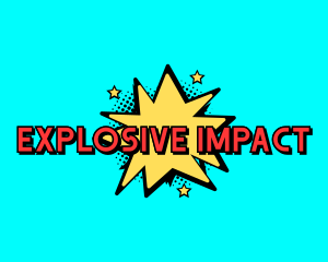 Pop Art Explosion logo design