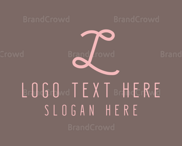 Fancy Cursive Lettermark Logo | BrandCrowd Logo Maker