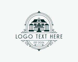 Architect - Builder Home Real Estate logo design