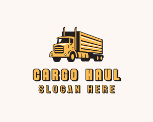 Cargo Truck Forwarding logo design