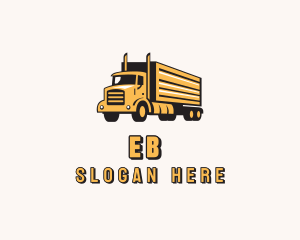 Freight - Cargo Truck Forwarding logo design
