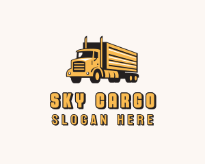 Cargo Truck Forwarding logo design