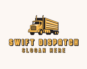 Cargo Truck Forwarding logo design