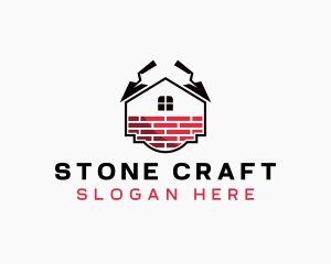 Home Trowel Construction logo design