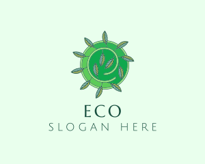 Plant - Green Eco Leaves logo design