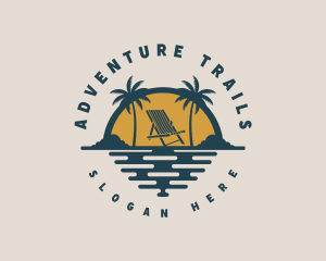 Beach Resort Chair logo design