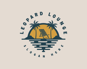 Beach Resort Chair logo design