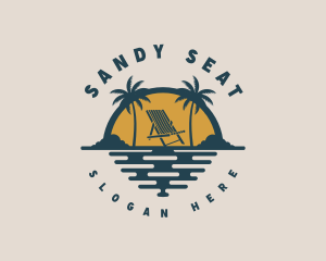 Beach Resort Chair logo design