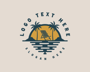 Beach Resort Chair Logo
