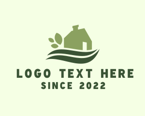 Lawn - Nature House Realty logo design