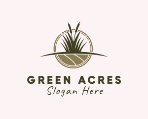 Grass - Safari Grass Soil logo design