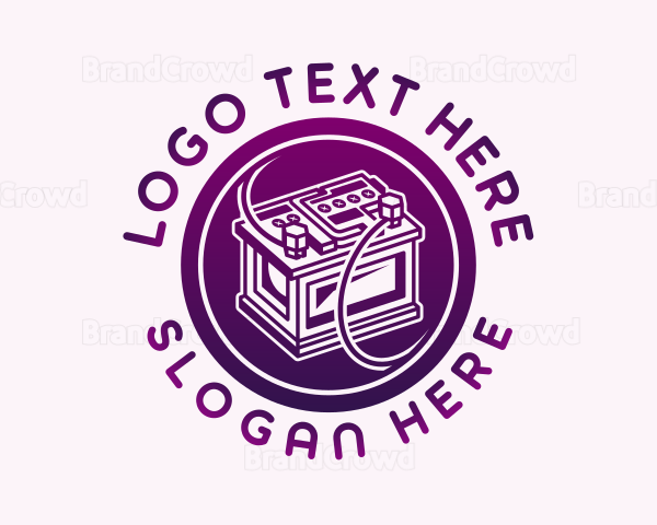 Auto Battery Repair Logo