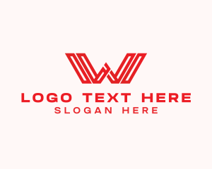 Monoline - Generic Company Letter W logo design