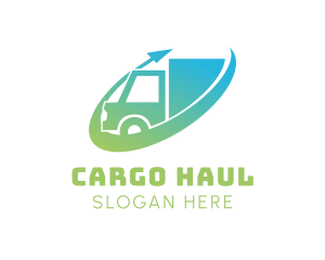 Delivery Truck Express logo design