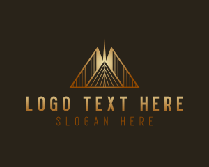 Investment - Architecture Pyramid Agency logo design