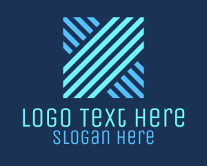 Geometric - Geometric Letter X logo design