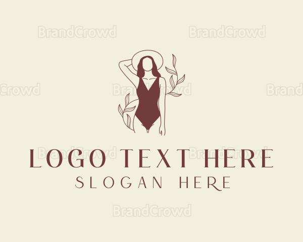 Fashion Bikini Swimsuit Logo