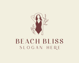 Fashion Bikini Swimsuit logo design