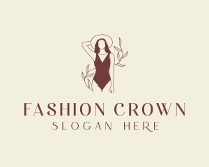 Fashion Bikini Swimsuit logo design