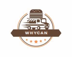 Truck - Burger Food Truck logo design
