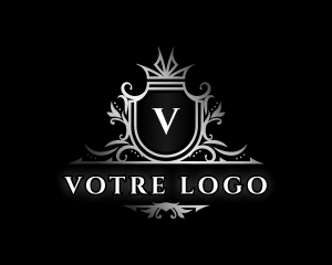 Aristocrat - Premium Ornamental Crest logo design