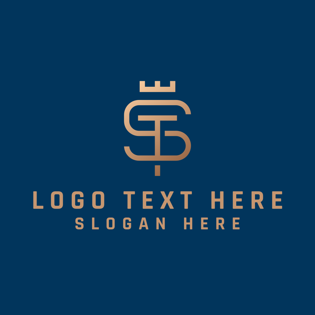 Exclusive Logo 595646, MM Crown Minimalist Logo