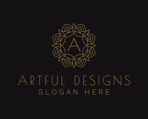 High End Mandal Pattern logo design