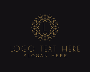 Luxurious - High End Mandal Pattern logo design