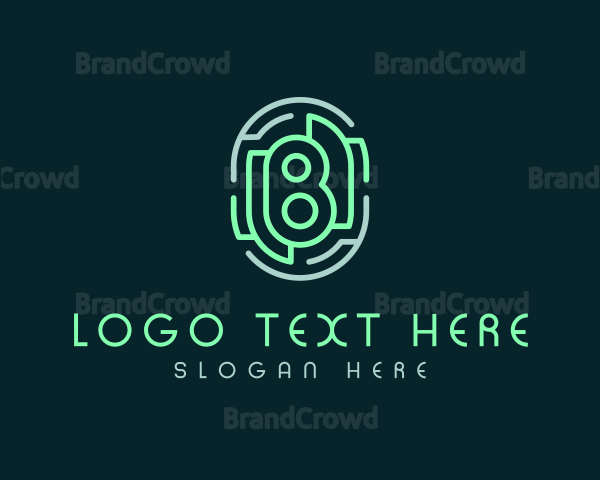 Digital Tech Letter B Logo