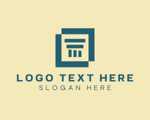 Financial - Simple Business Pillar logo design