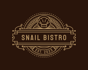 Vintage Retro Restaurant logo design