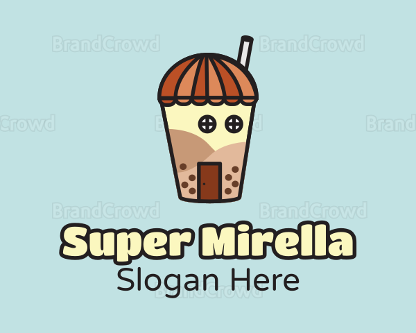 Bubble Tea House Logo