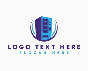 Portable - Vending Machine Beverage logo design