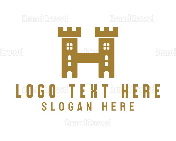Golden H Castle Logo