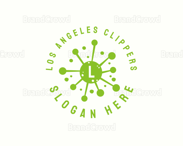 Virus Disease Bacteria Logo