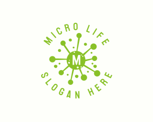 Bacteria - Virus Disease Bacteria logo design