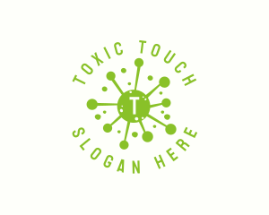 Toxic - Virus Disease Bacteria logo design