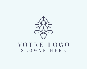 Mindfulness - Spiritual Healing Yoga logo design