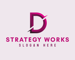 Business Studio Letter D logo design