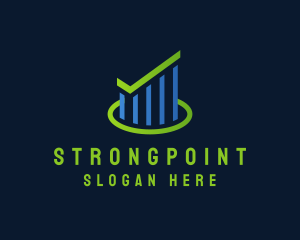 Success - Market Insights Progress Graph logo design