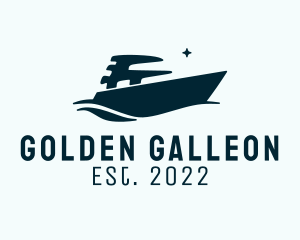 Cruise Ship Yacht  logo design