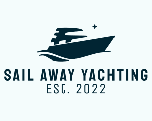 Cruise Ship Yacht  logo design