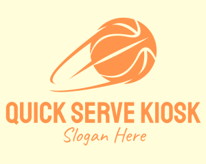 Fast Basketball Shot logo design