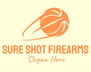 Fast Basketball Shot logo design