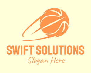 Fast Basketball Shot logo design