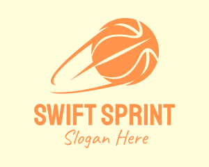 Fast Basketball Shot logo design