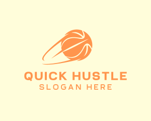 Fast Basketball Shot logo design