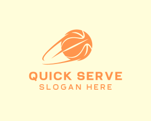 Fast Basketball Shot logo design